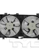 TYC Genera Dual Radiator and Condenser Fan Assembly Subaru 2015-2019 2.5L 4-Cyl                                     - 623470 - Image 5