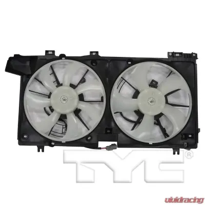 TYC Genera Dual Radiator and Condenser Fan Assembly Subaru 2015-2019 2.5L 4-Cyl - 623470