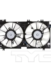 TYC Genera Dual Radiator and Condenser Fan Assembly Subaru 2015-2019 3.6L 6-Cyl                                     - 623480 - Image 2