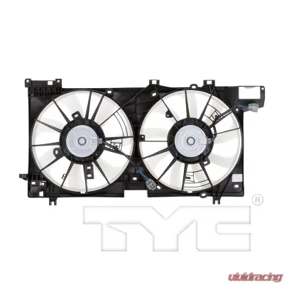 TYC Genera Dual Radiator and Condenser Fan Assembly Subaru 2015-2019 3.6L 6-Cyl - 623480