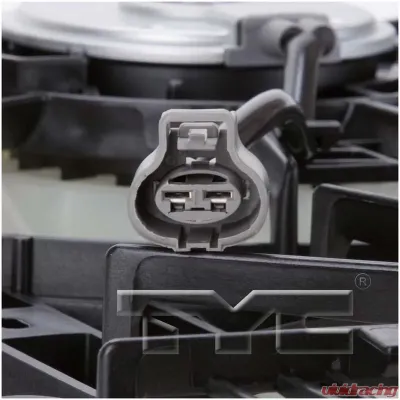 TYC Genera Dual Radiator and Condenser Fan Assembly Subaru 2015-2019 3.6L 6-Cyl - 623480