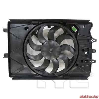 TYC Genera Dual Radiator and Condenser Fan Assembly Fiat 500L 2014-2020 - 623560
