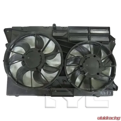 TYC Genera Dual Radiator and Condenser Fan Assembly Ford Explorer 2013-2019 - 623570