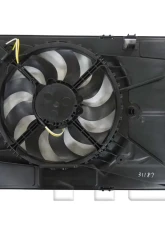 TYC Genera Dual Radiator and Condenser Fan Assembly Chevrolet Trax 2014-2020 1.4L 4-Cyl                                     - 623590 - Image 2