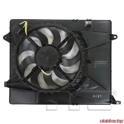 TYC Genera Dual Radiator and Condenser Fan Assembly Chevrolet Trax 2014-2020 1.4L 4-Cyl - 623590