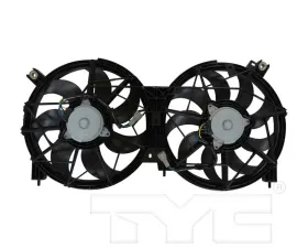 TYC Genera Dual Radiator and Condenser Fan Assembly Nissan Murano 2015-2019