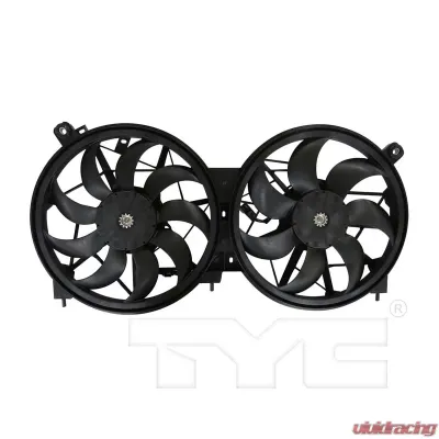 TYC Genera Dual Radiator and Condenser Fan Assembly Nissan Murano 2015-2019 - 623630