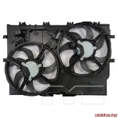 TYC Genera Dual Radiator and Condenser Fan Assembly Ram - 623720