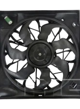 TYC Genera Dual Radiator and Condenser Fan Assembly Kia Optima 2016-2020                                     - 623750 - Image 4