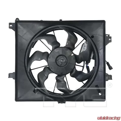 TYC Genera Dual Radiator and Condenser Fan Assembly Kia 1.6L 4-Cyl - 623780