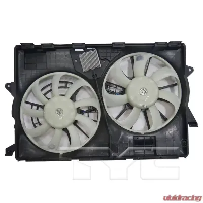 TYC Genera Dual Radiator and Condenser Fan Assembly Jeep Cherokee 2014-2020 3.2L V6 - 623850
