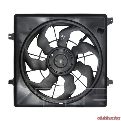 TYC Genera Dual Radiator and Condenser Fan Assembly Kia Sorento 2016-2018 2.0L 4-Cyl - 623860