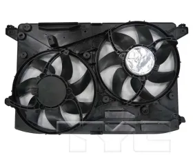 TYC Genera Dual Radiator and Condenser Fan Assembly Ford Fusion 2014-2016 1.5L 4-Cyl