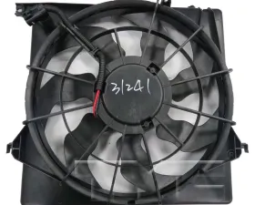 TYC Genera Dual Radiator and Condenser Fan Assembly Hyundai Santa Fe Sport 2013-2018 2.0L 4-Cyl