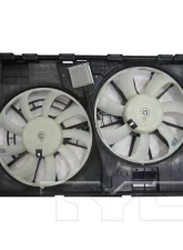 TYC Genera Dual Radiator and Condenser Fan Assembly Jeep Cherokee 2014-2020                                     - 623890 - Image 4