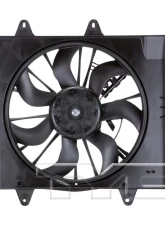 TYC Genera Dual Radiator and Condenser Fan Assembly Chrysler PT Cruiser 2006-2009                                     - 623910 - Image 3