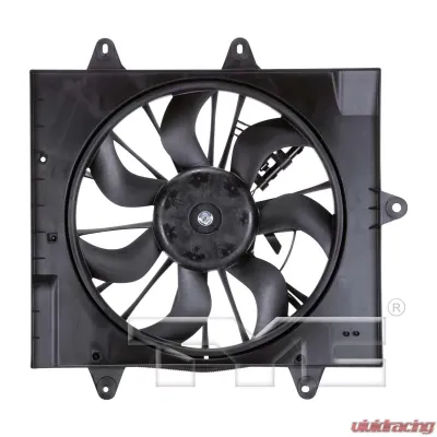 TYC Genera Dual Radiator and Condenser Fan Assembly Chrysler PT Cruiser 2006-2009 - 623910