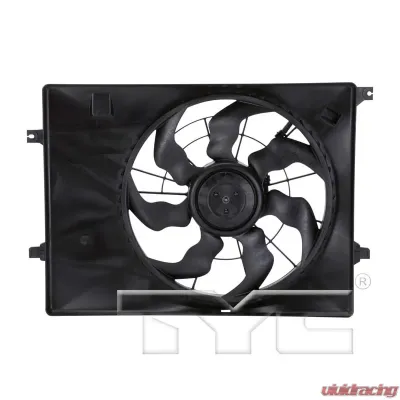 TYC Genera Dual Radiator and Condenser Fan Assembly Kia Sorento 2016-2020 - 623920