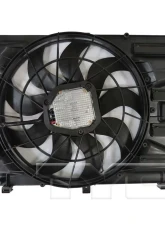 TYC Genera Dual Radiator and Condenser Fan Assembly Chevrolet Equinox 2018-2019 1.5L 4-Cyl                                     - 624430 - Image 3