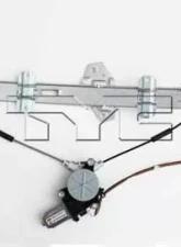 TYC Genera Power Window Motor and Regulator Assembly Honda Civic Front Right 1996-2000                                     - 660057 - Image 3