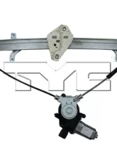 TYC Genera Power Window Motor and Regulator Assembly Honda Accord Front Right 2003-2007                                     - 660063 - Image 2