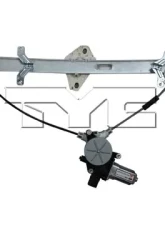 TYC Genera Power Window Motor and Regulator Assembly Honda Accord Front Left 2003-2007                                     - 660064 - Image 3