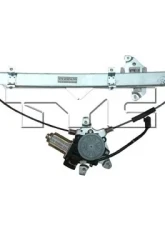 TYC Genera Power Window Motor and Regulator Assembly Nissan Sentra Front Right 2000-2006                                     - 660073 - Image 2