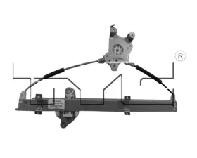 TYC Genera Power Window Motor and Regulator Assembly Nissan Maxima Front Left 2002-2003