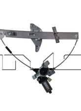 TYC Genera Power Window Motor and Regulator Assembly Chevrolet Impala Front Right 2000-2005                                     - 660163 - Image 2