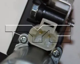 TYC Genera Power Window Motor and Regulator Assembly Front Left