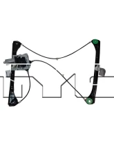 TYC Genera Power Window Motor and Regulator Assembly Pontiac Grand Am Front Right 1999-2005                                     - 660169 - Image 4