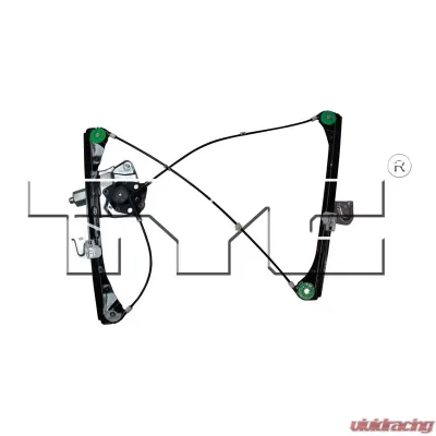 TYC Genera Power Window Motor and Regulator Assembly Pontiac Grand Am Front Left 1999-2005 - 660170