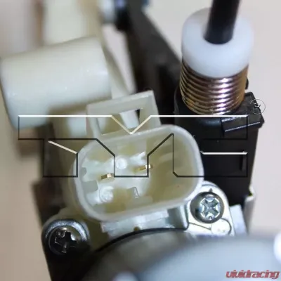 TYC Genera Power Window Motor and Regulator Assembly Chevrolet Impala Front Right 2006-2016 - 660199