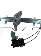 TYC Genera Power Window Motor and Regulator Assembly Rear Right                                     - 660209 - Image 2