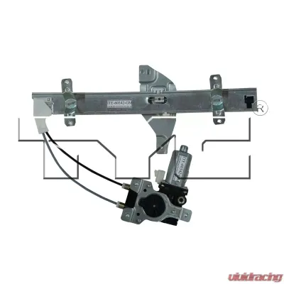 TYC Genera Power Window Motor and Regulator Assembly Rear Right - 660209