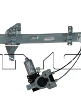 TYC Genera Power Window Motor and Regulator Assembly Pontiac Grand Prix Rear Left 1997-2003                                     - 660212 - Image 4