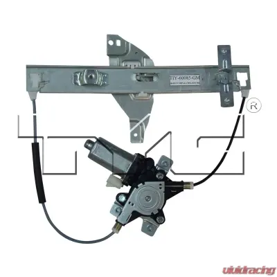 TYC Genera Power Window Motor and Regulator Assembly Chevrolet Impala Rear Right 2000-2005 - 660221