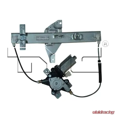 TYC Genera Power Window Motor and Regulator Assembly Chevrolet Impala Rear Left 2000-2005 - 660222