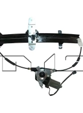 TYC Genera Power Window Motor and Regulator Assembly Rear Left                                     - 660248 - Image 2