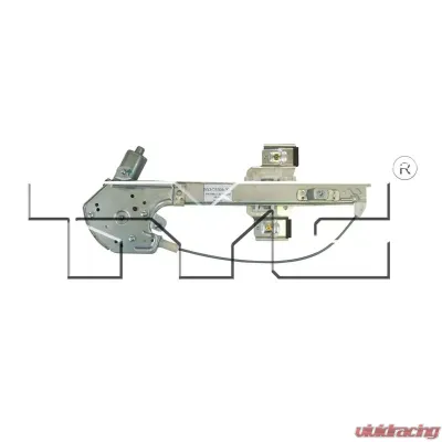TYC Genera Power Window Motor and Regulator Assembly Buick LeSabre Rear Right 2000-2005 - 660275