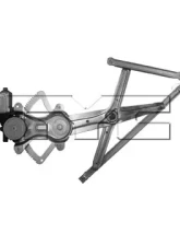 TYC Genera Power Window Motor and Regulator Assembly Toyota Tacoma Front Right 2005-2015                                     - 660289 - Image 3