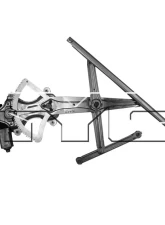 TYC Genera Power Window Motor and Regulator Assembly Toyota Tacoma Front Right 2005-2015                                     - 660289 - Image 3