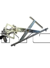 TYC Genera Power Window Motor and Regulator Assembly Toyota Sienna Front Right 2004-2010                                     - 660293 - Image 3