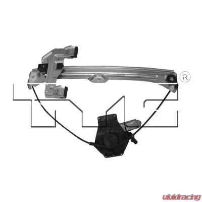 TYC Genera Power Window Motor and Regulator Assembly Chrysler PT Cruiser Front Right 2001-2005 - 660341