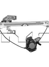 TYC Genera Power Window Motor and Regulator Assembly Chrysler PT Cruiser Front Left 2001-2005                                     - 660342 - Image 4