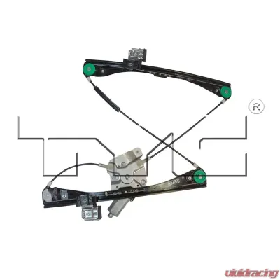 TYC Genera Power Window Motor and Regulator Assembly Chevrolet Malibu Front Right 2004-2008 - 660351