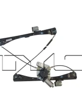 TYC Genera Power Window Motor and Regulator Assembly Chevrolet Malibu Front Right 2004-2008                                     - 660351 - Image 2