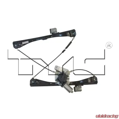 TYC Genera Power Window Motor and Regulator Assembly Chevrolet Malibu Front Right 2004-2008 - 660351