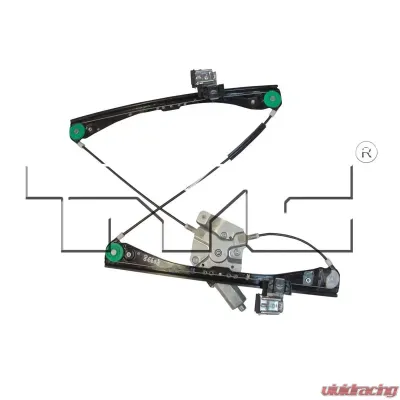 TYC Genera Power Window Motor and Regulator Assembly Chevrolet Malibu Front Left 2004-2008 - 660352