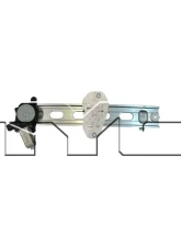 TYC Genera Power Window Motor and Regulator Assembly Honda Civic Front Right 2006-2011                                     - 660355 - Image 3